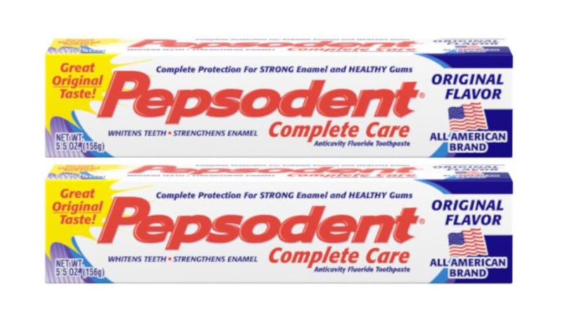 Pepsodent Complete Care Anticavity Toothpaste - 5.5 oz - 2 pk